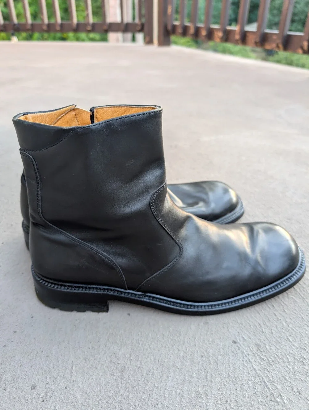 To Boot Black Leather Chukka Boots